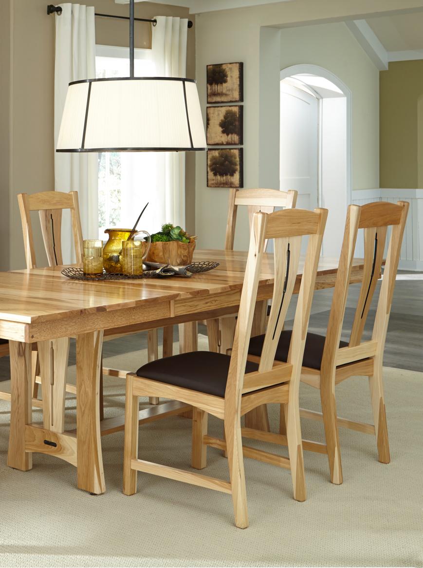 

        
A America Cattail Bungalow Natural Dining Table Set Natural Top grain leather 00767630070918
