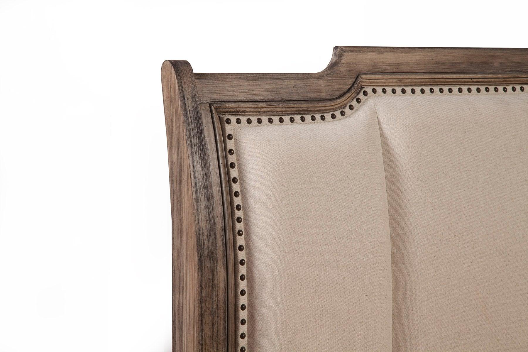 

        
Alpine Furniture MELBOURNE Sleigh Bed Truffle Fabric 812702020701
