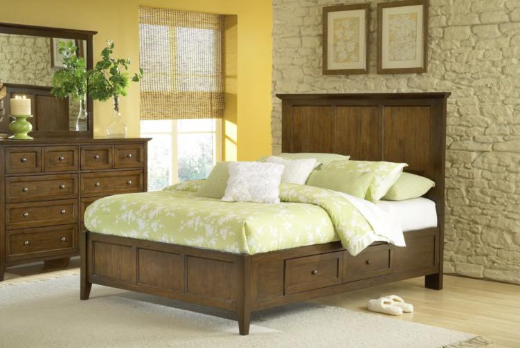 

    
Truffle Finish Shaker Style CAL King Storage Bed PARAGON by Modus Furniture
