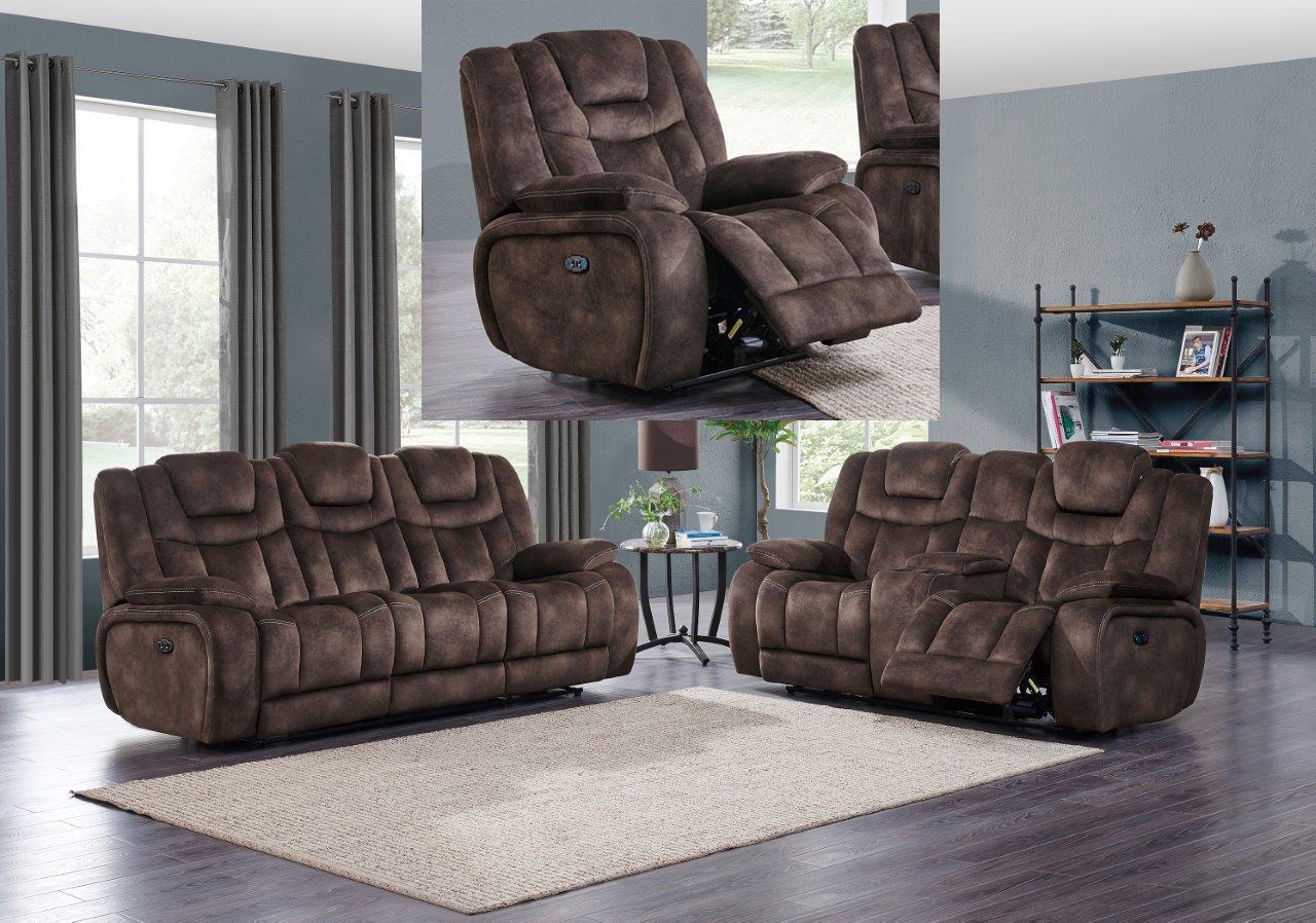 

        
Global Furniture USA U1706 Power recliner Chocolate Microfiber 00887179037187

