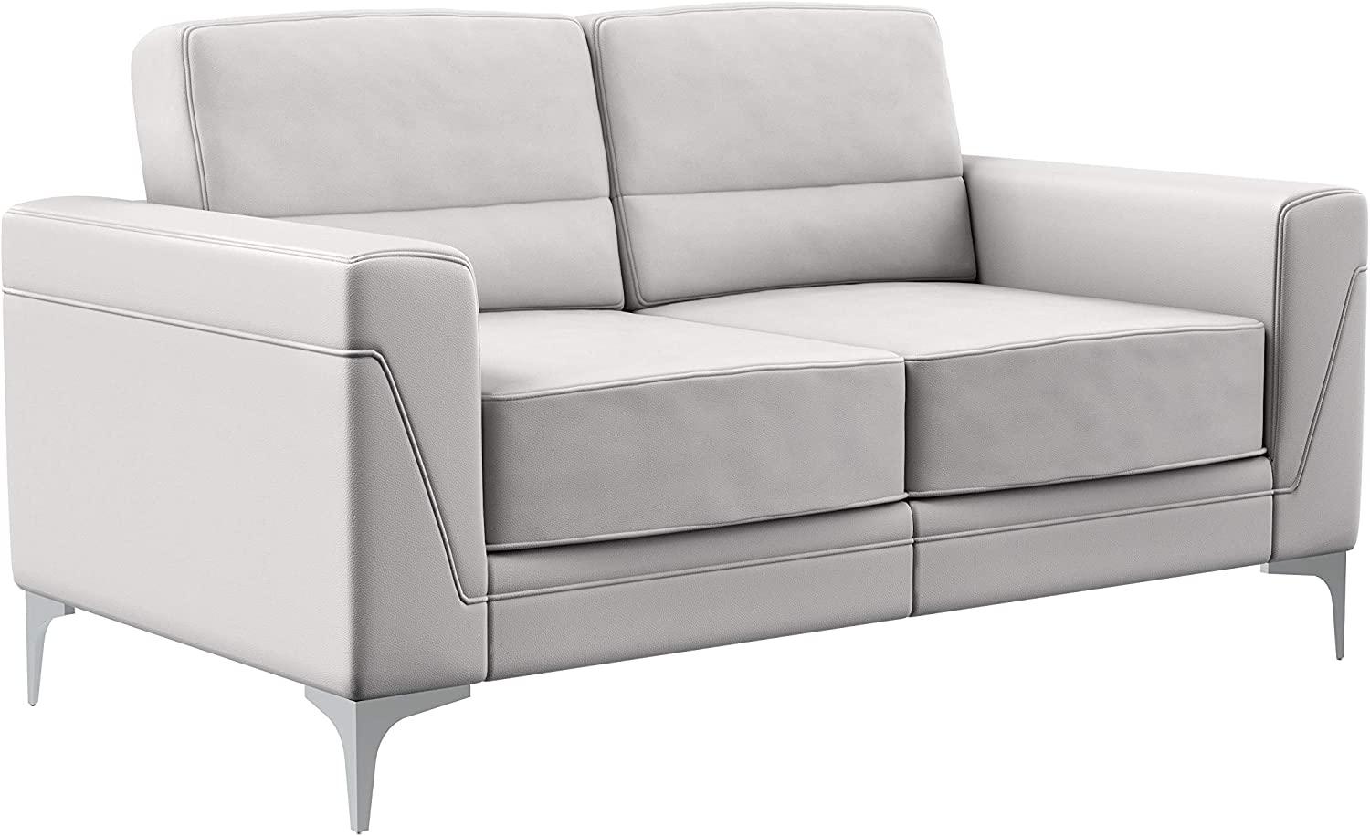 

                    
Global Furniture USA U6109 Sofa and Loveseat Set Light Gray PVC Purchase 
