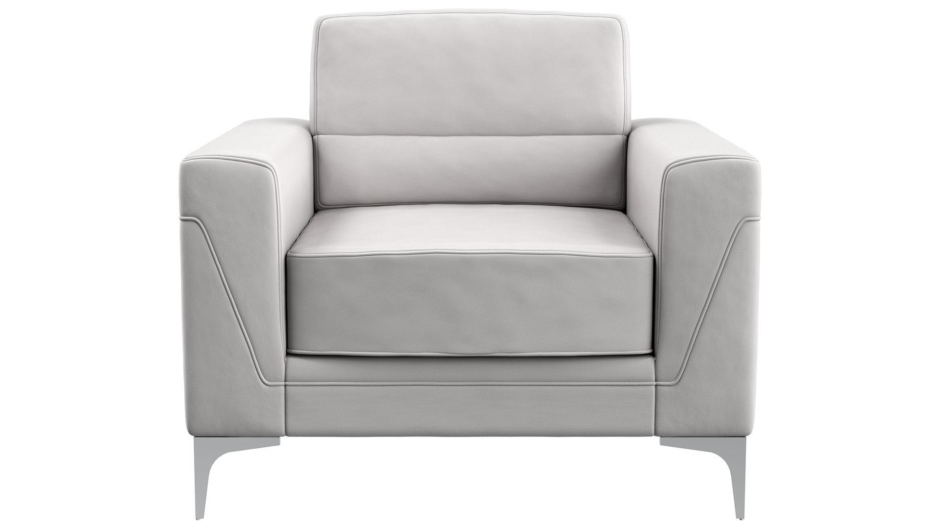 

    
U6109-S/L/C U6109 Light Grey PVC Contemporary Design Sofa Set 3Pcs Global USA

