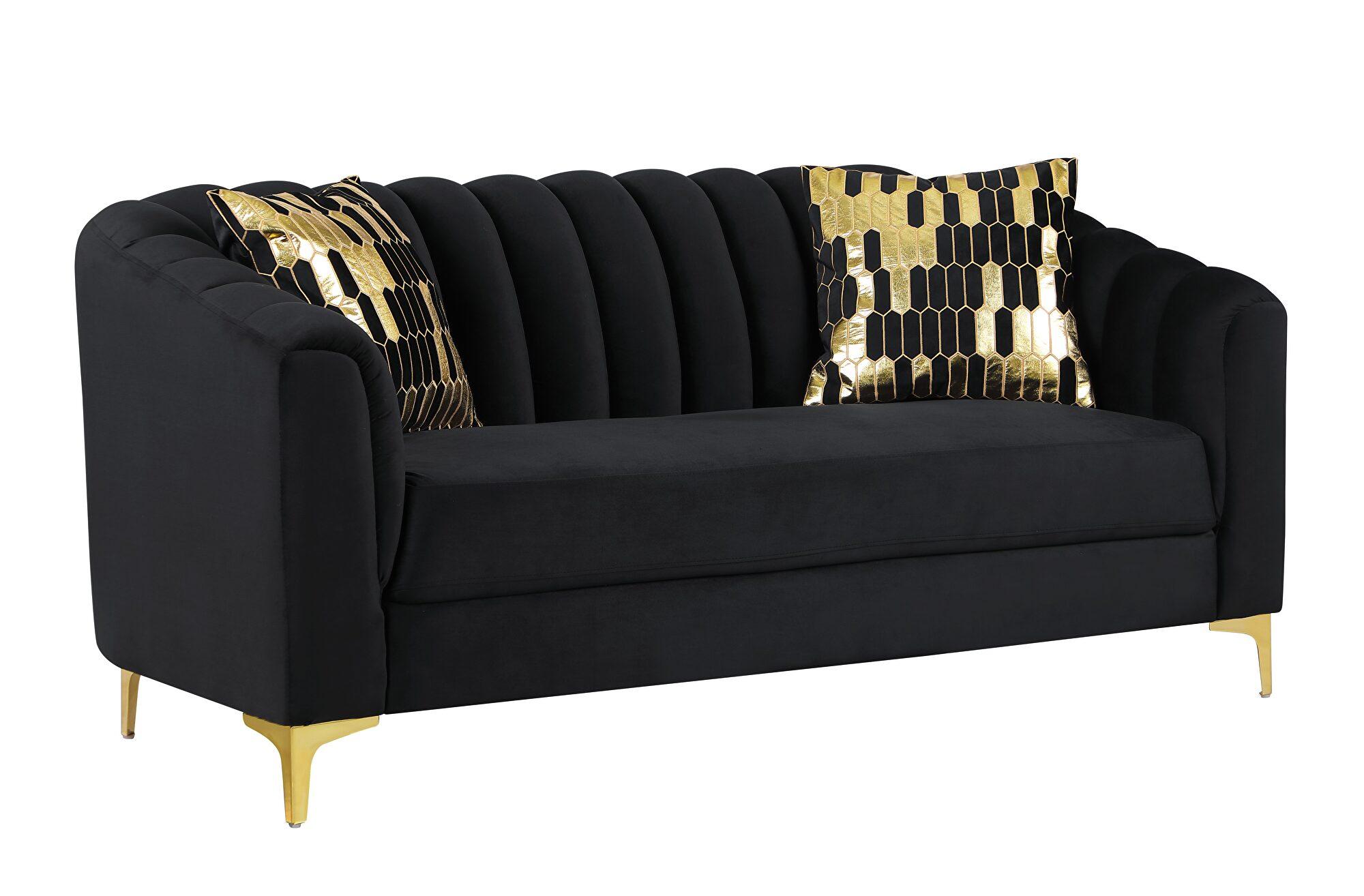 

                    
Global Furniture USA U777 Sofa and Loveseat Set Black Velvet Purchase 
