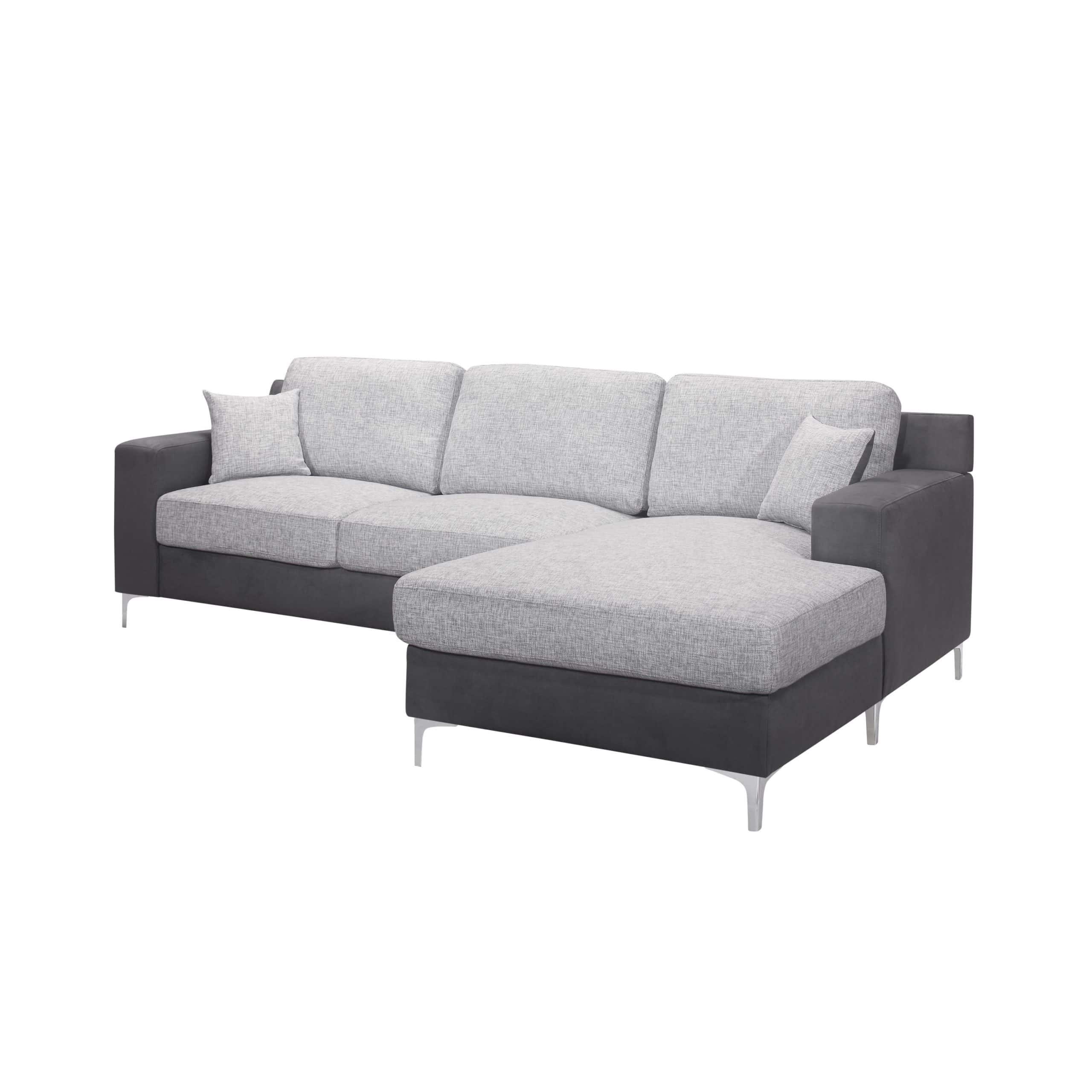 

    
Global Furniture USA U967 Sectional Sofa Light Grey/Dark Grey U967-GREY/DRK GREY-SECTIONAL
