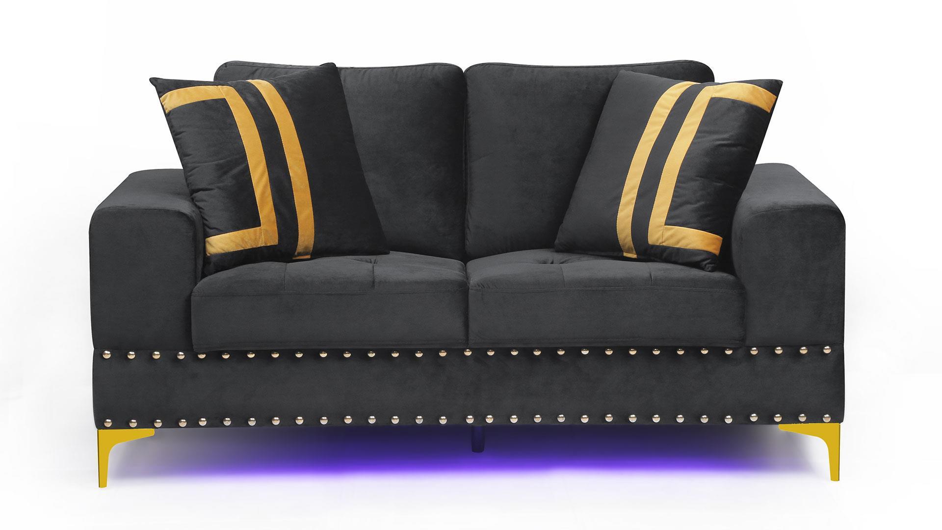 

                    
Global Furniture USA U98 Sofa and Loveseat Set Gold/Black Velvet Purchase 
