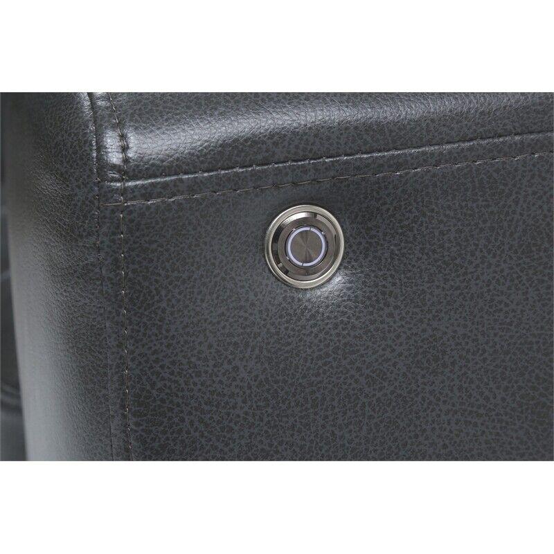 

    
 Order  U98 Glam Design Charcoal Leather Gel Sofa Set 3Pcs w/ LED Global USA
