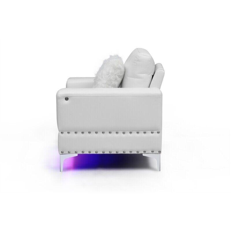 

    
U98-BLANCHE WHITE-S/LS/CH U98 Glam Design White Leather Gel Sofa Set 3Pcs w/ LED Global USA

