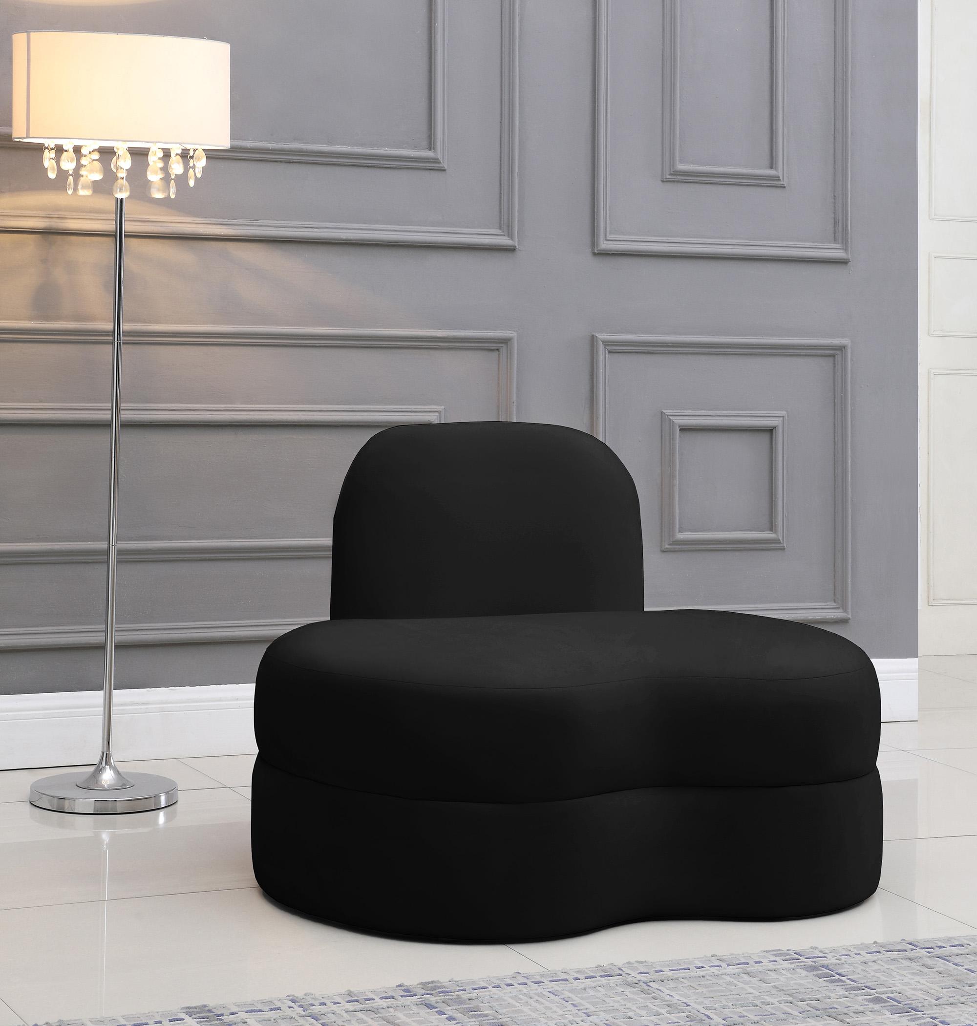 

        
Meridian Furniture MITZY 606Black-C-Set-2 Accent Chair Set Black Velvet 753359800394
