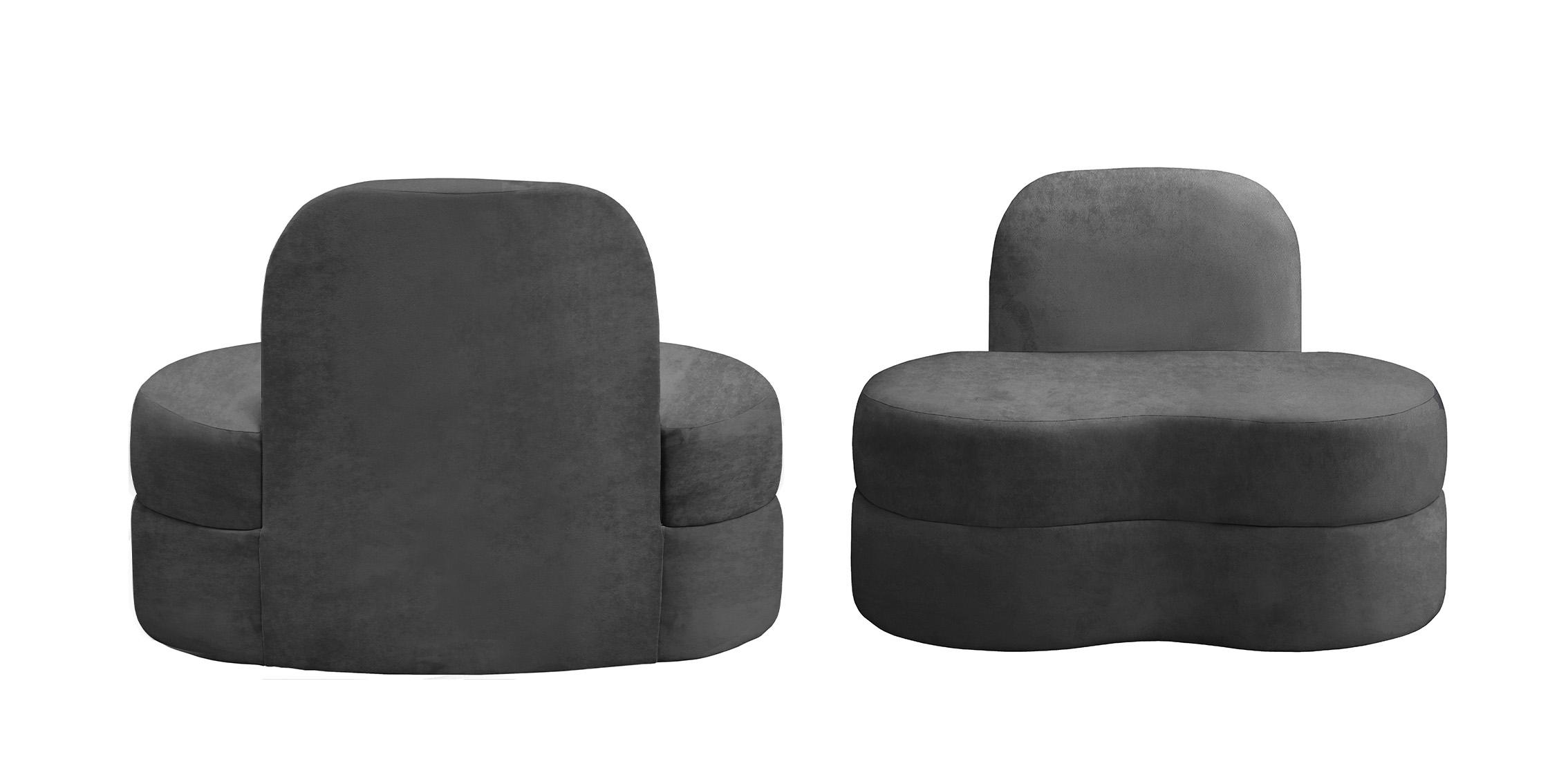 

    
606Grey-C Ultra Vogue Grey Velvet Lounge Chair MITZY 606Grey-C Meridian Contemporary
