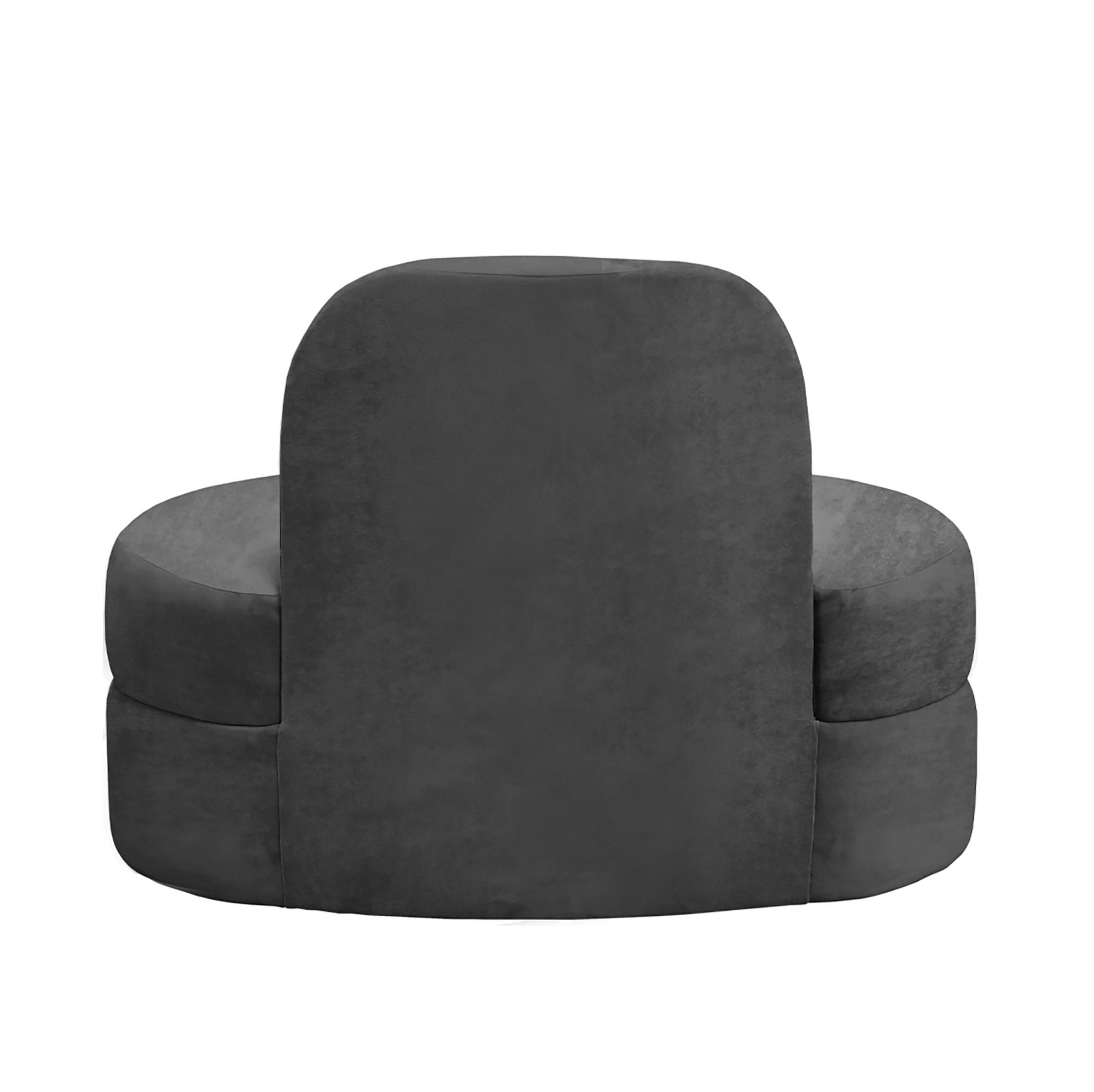 

        
753359800363Ultra Vogue Grey Velvet Lounge Chair Set 2Pcs MITZY606Grey-C Meridian Modern
