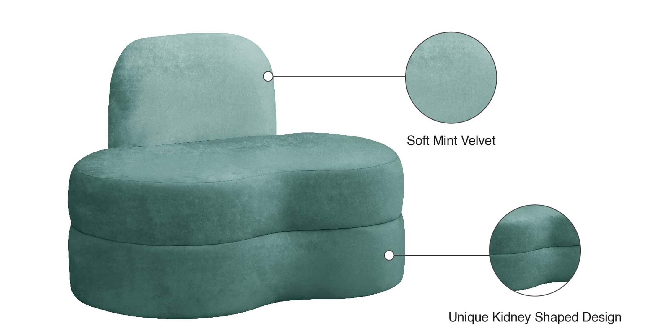 

        
753359800516Ultra Vogue Mint Velvet Lounge Chair MITZY 606Mint-C Meridian Contemporary
