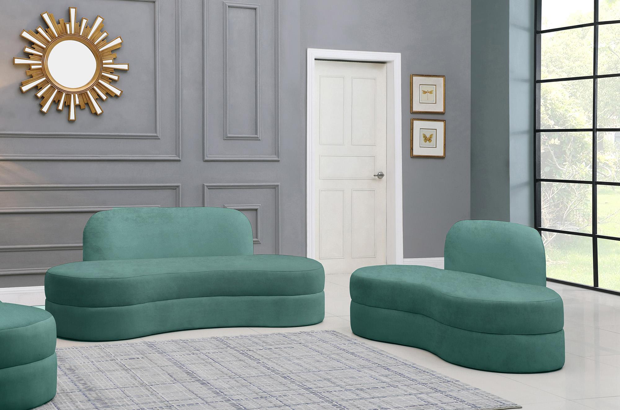 

    
 Photo  Ultra Vogue Mint Velvet Lounge Sofa Set 2Pcs MITZY 606Mint-S Meridian Modern
