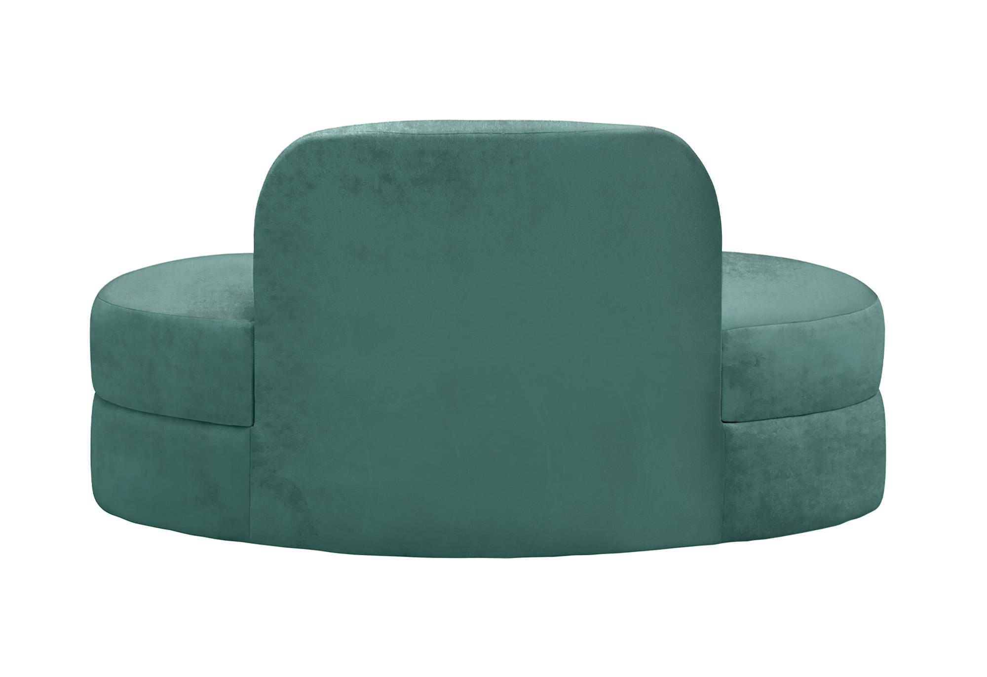

    
 Shop  Ultra Vogue Mint Velvet Lounge Sofa Set 3Pcs MITZY 606Mint-S Meridian Modern
