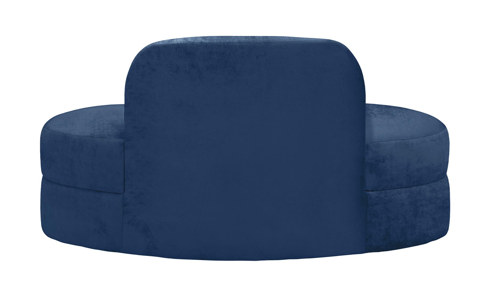 

    
 Shop  Ultra Vogue Navy Velvet Lounge Sofa Set 3Pcs MITZY 606Navy-S Meridian Modern
