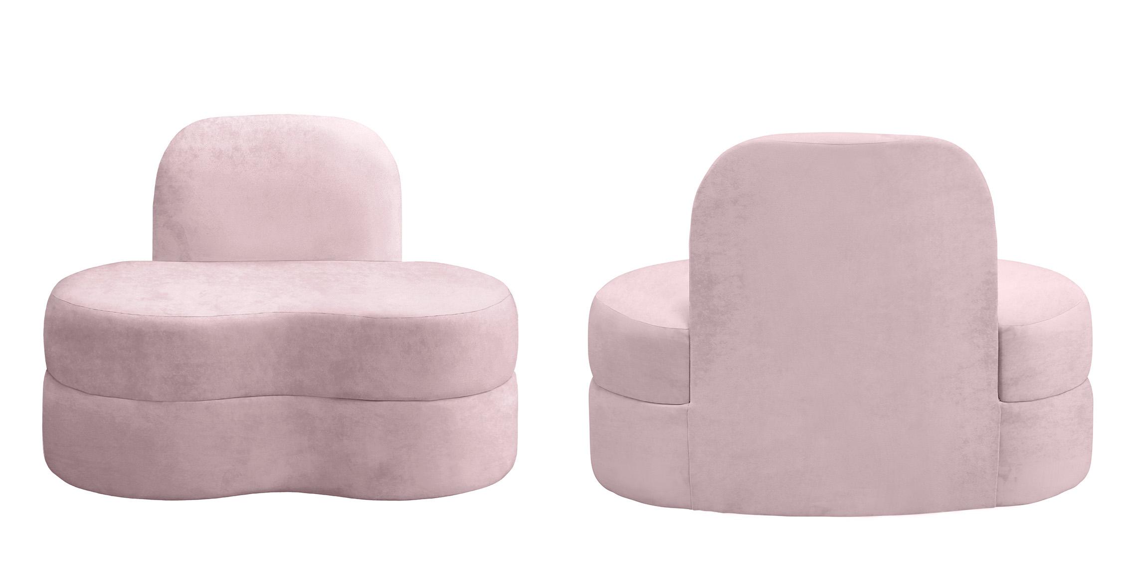 

    
Ultra Vogue Pink Velvet Lounge Chair Set 2Pcs MITZY 606Pink-C Meridian Modern
