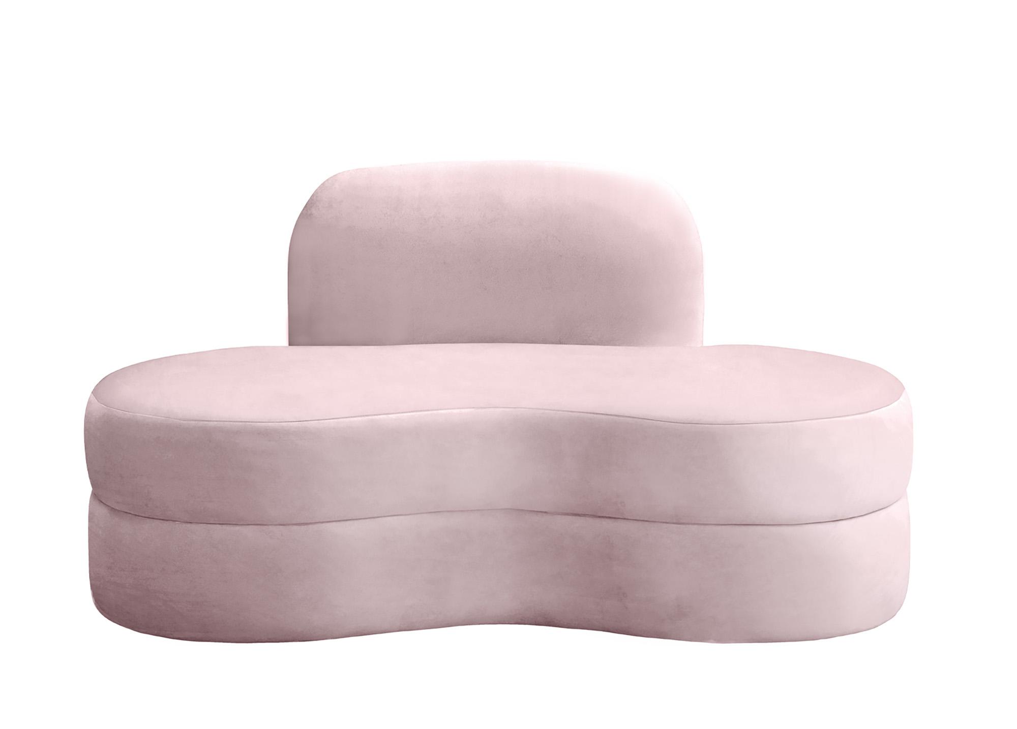 

    
Ultra Vogue Pink Velvet Lounge Loveseat MITZY 606Pink-L Meridian Contemporary
