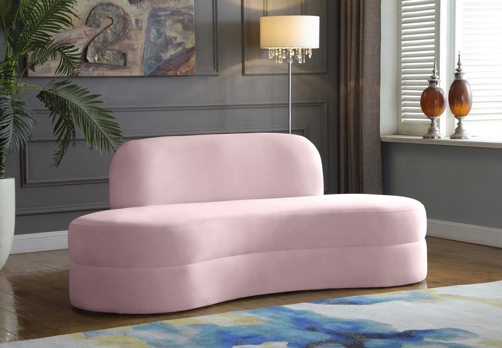 

    
606Pink-S Ultra Vogue Pink Velvet Lounge Sofa MITZY 606Pink-S Meridian Contemporary
