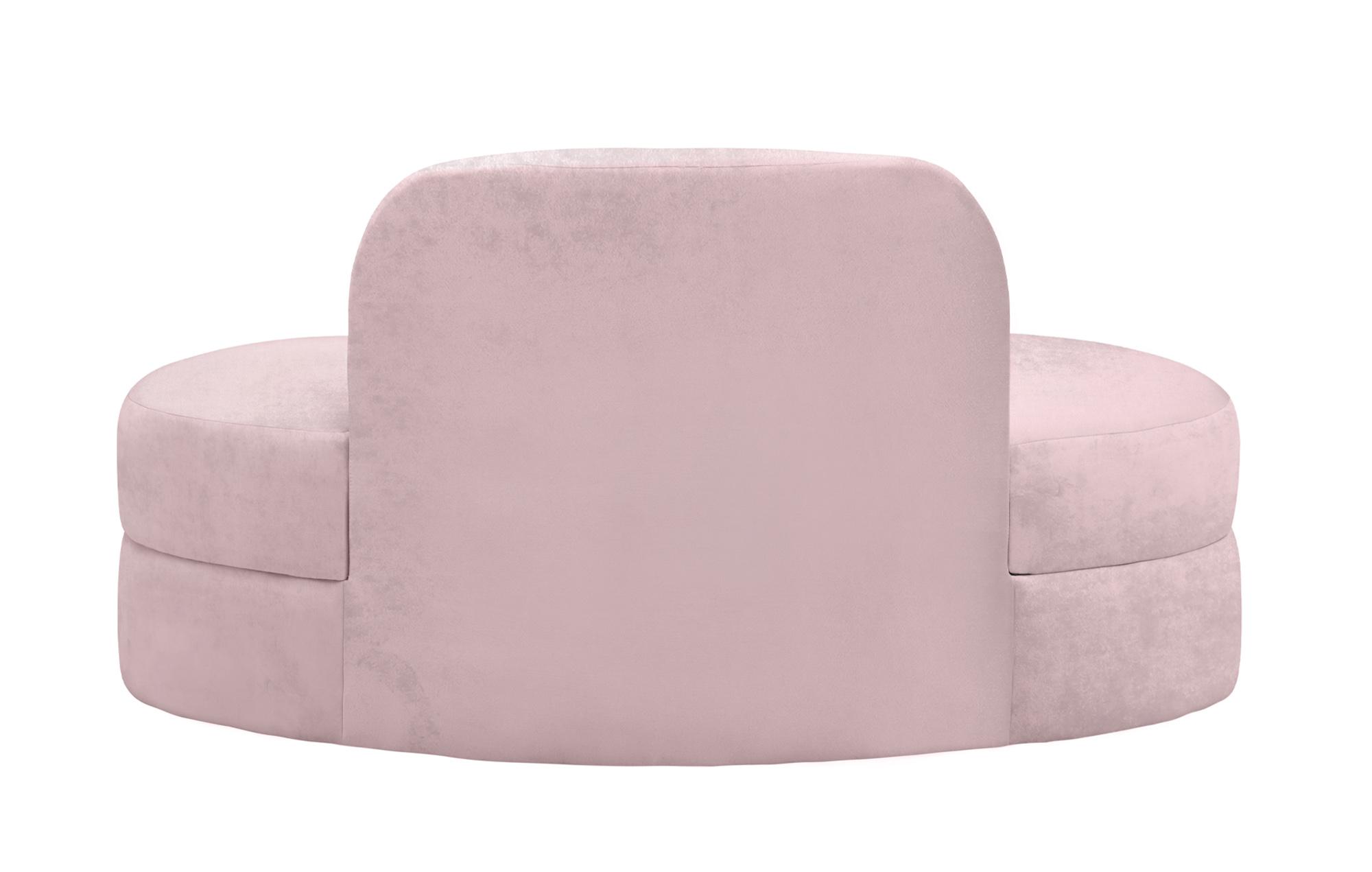 

    
 Shop  Ultra Vogue Pink Velvet Lounge Sofa Set 3Pcs MITZY 606Pink-S Meridian Modern
