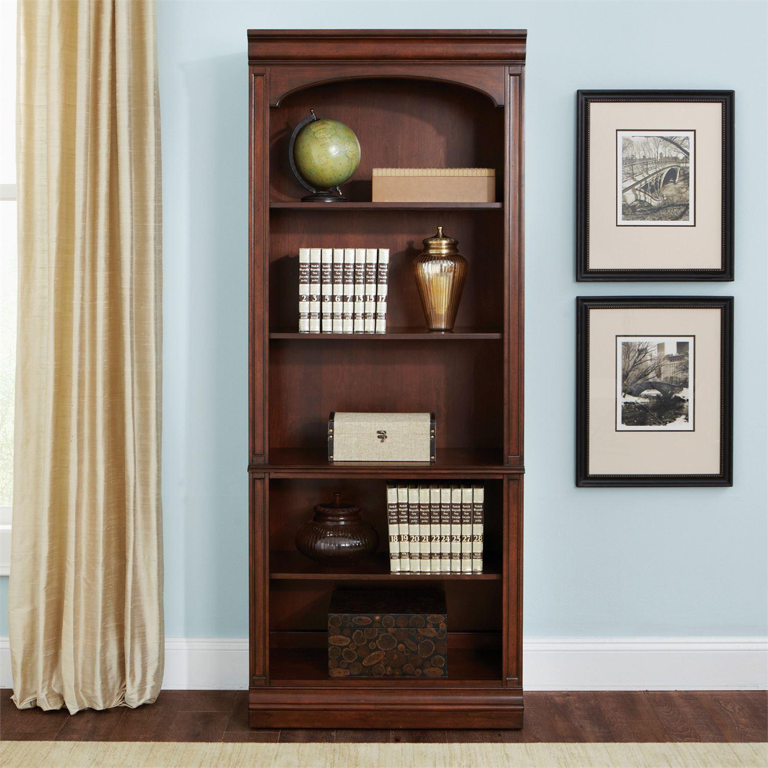 

    
Urban Brown Wood Bookcase Brayton Manor (273-HOJ) Liberty Furniture
