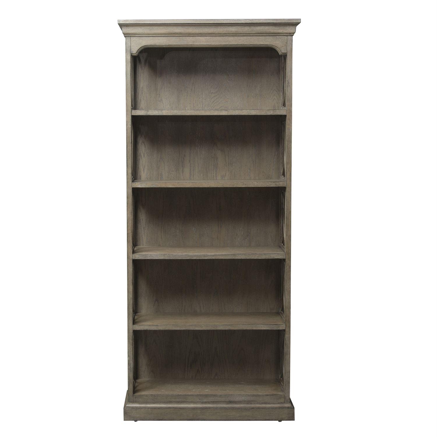 

    
Urban Brown Wood Bookcase Simply Elegant (412-HOJ) Liberty Furniture
