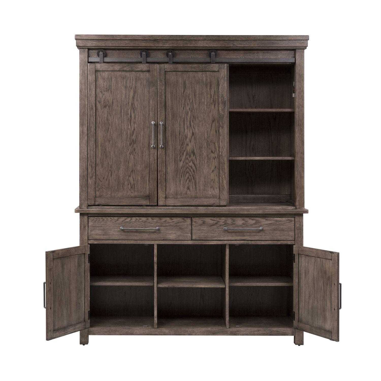 

                    
Liberty Furniture Sonoma Road  (473-DR) Buffet Buffet Brown  Purchase 
