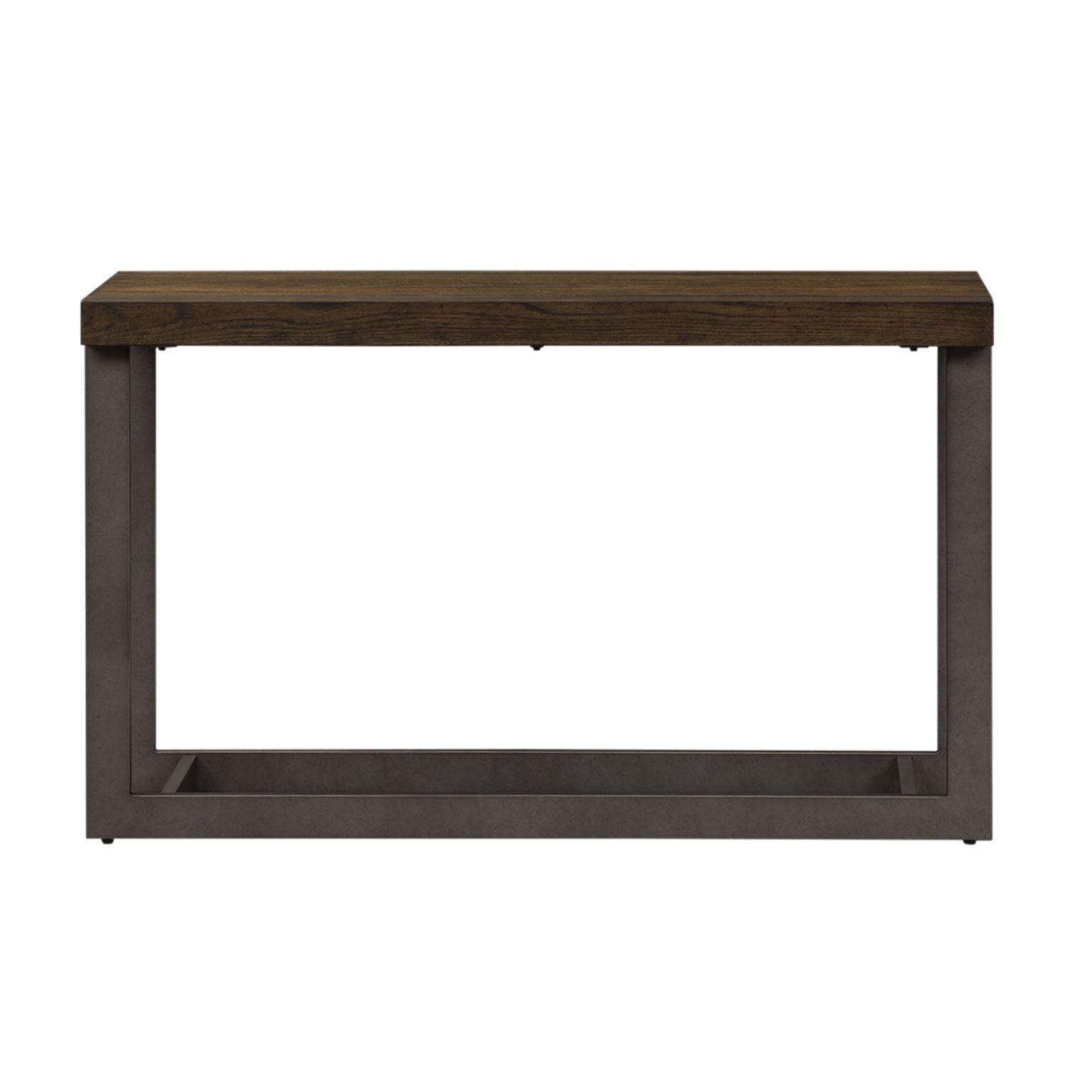 

    
Urban Brown Wood Console Table Sorrento Valley (654-OT) Liberty Furniture
