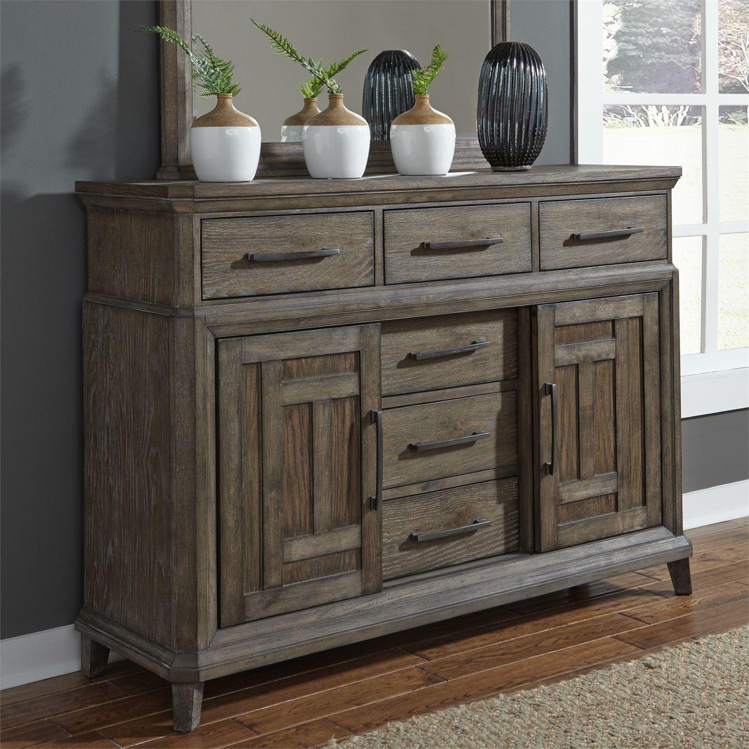 

    
Urban Gray Wood Combo Dresser Artisan Prairie (823-BR) Liberty Furniture

