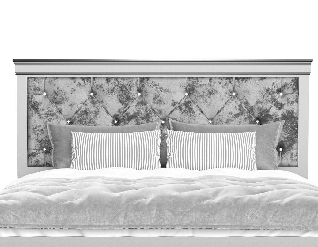 

    
Global Furniture USA VERONA Platform Bed Silver/Gray VERONA - FB
