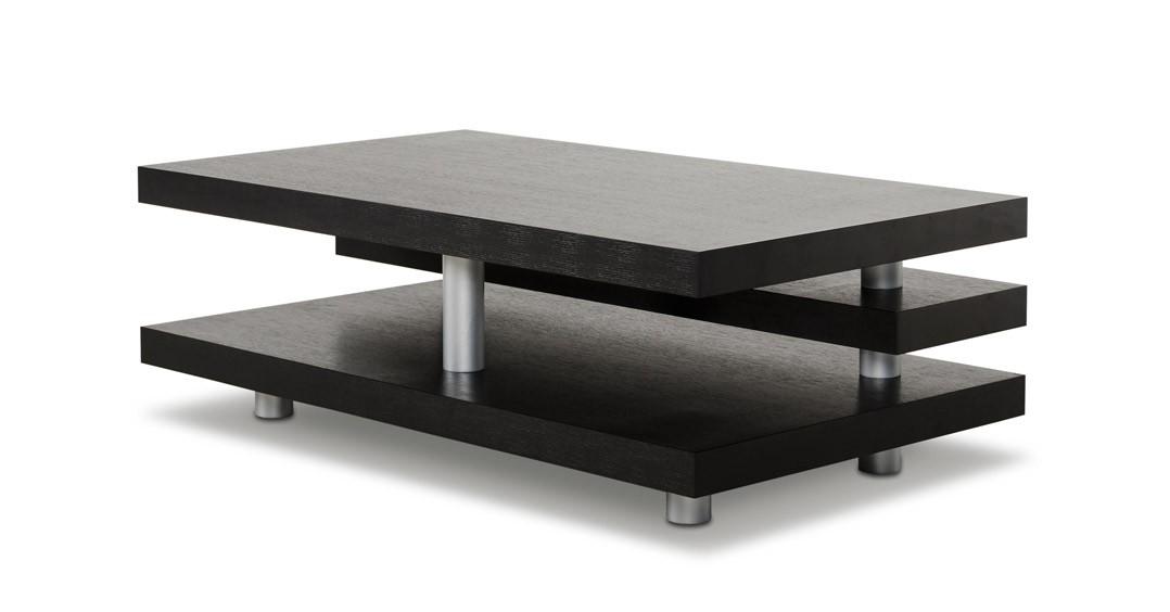

    
Multi-Tier Black Oak Coffee Table VIG A&X Adrian Modern Contemporary
