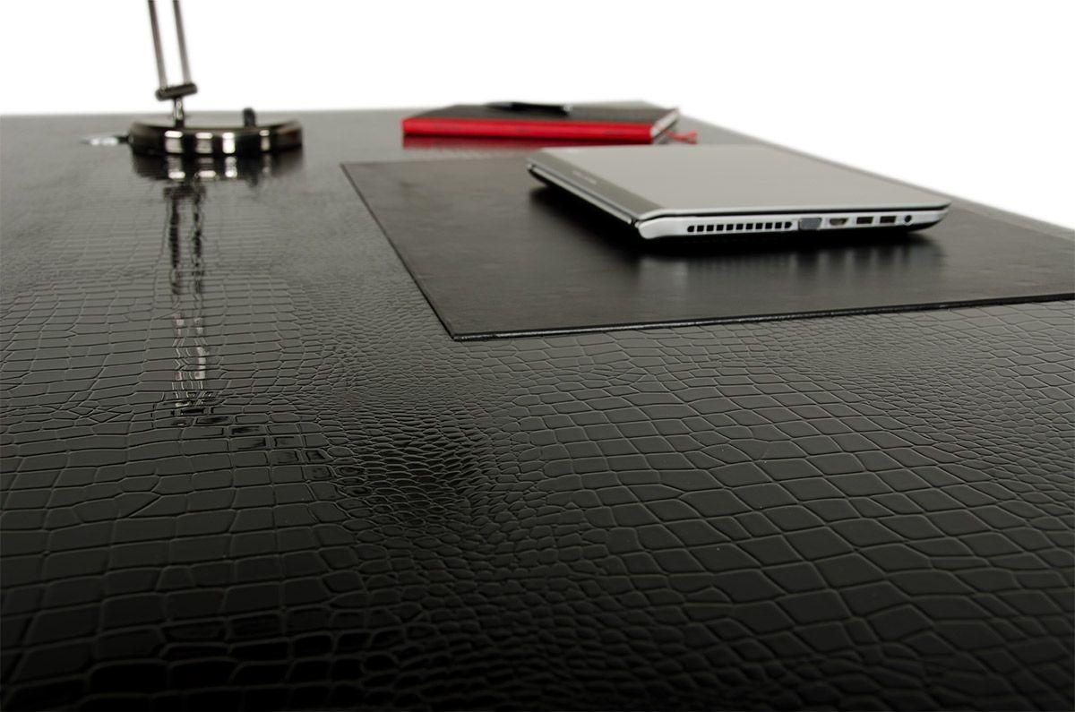 

    
VGUNAA701-180 Transitional Black Crocodile Texture Lacquer Office Desk by VIG A&X Ambassador
