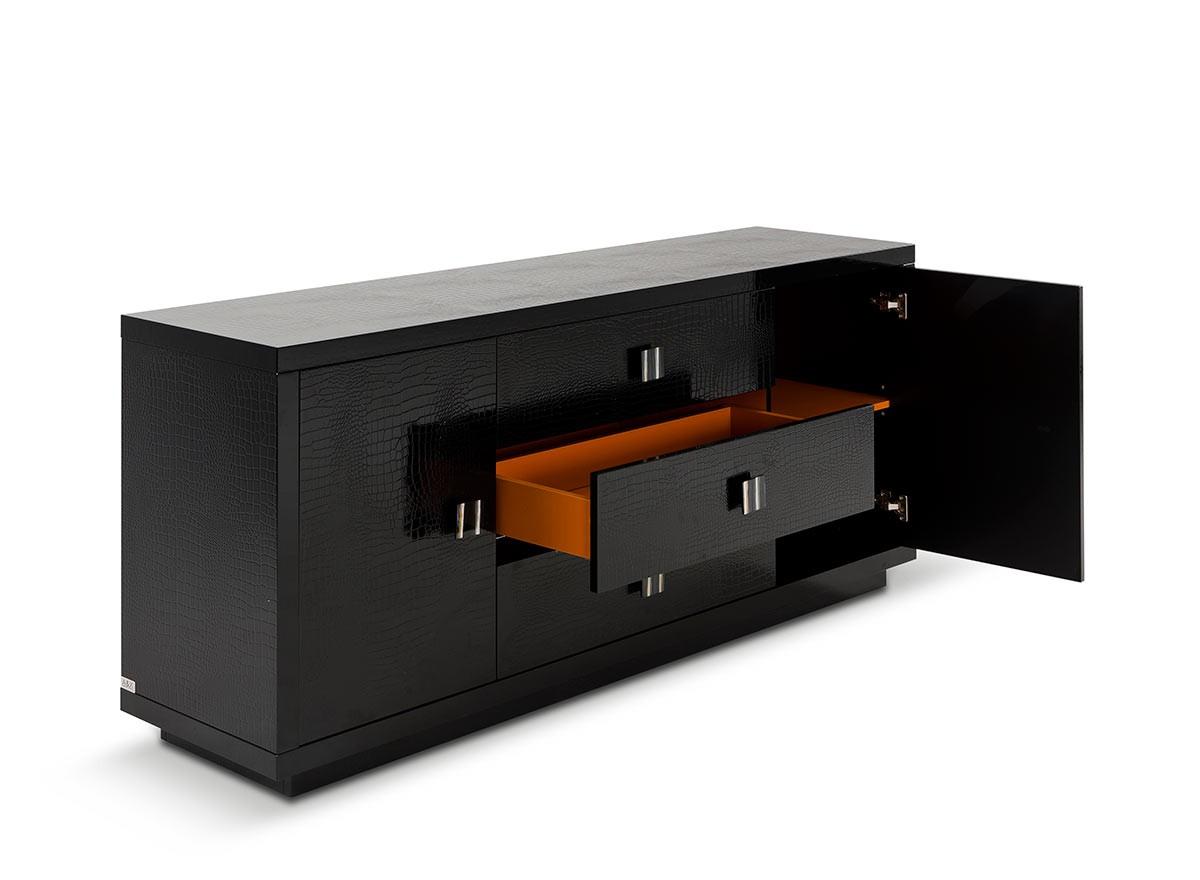 Contemporary, Modern Combo Dresser VGUNRW109-180 VGUNRW109-180 in Black 