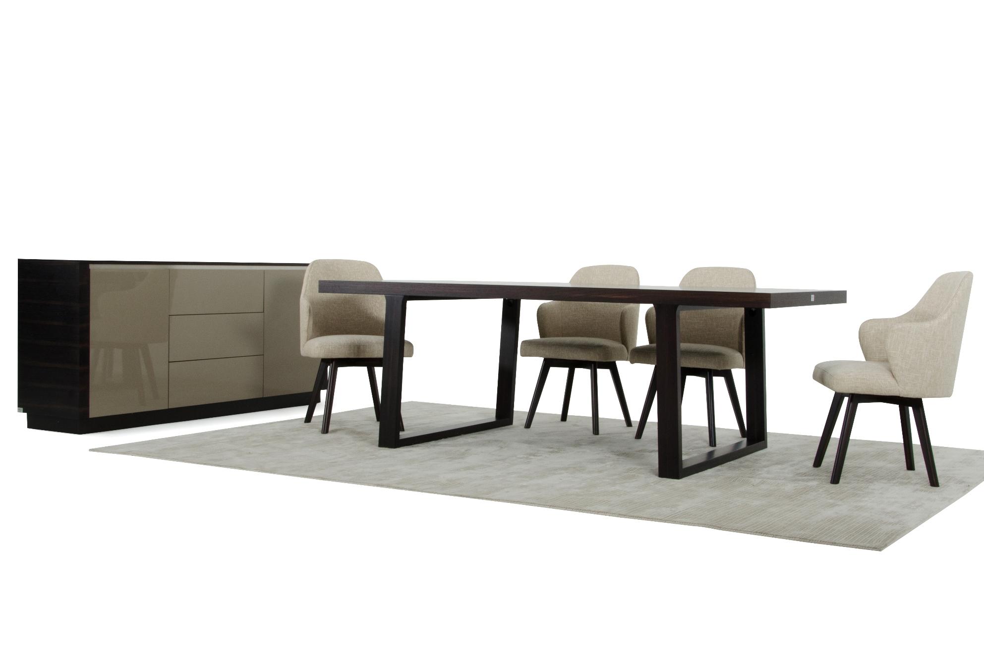

    
Oak Dining Table & Beige Fabric Chair Set 7 VIG A&X Caligari Modern Contemporary
