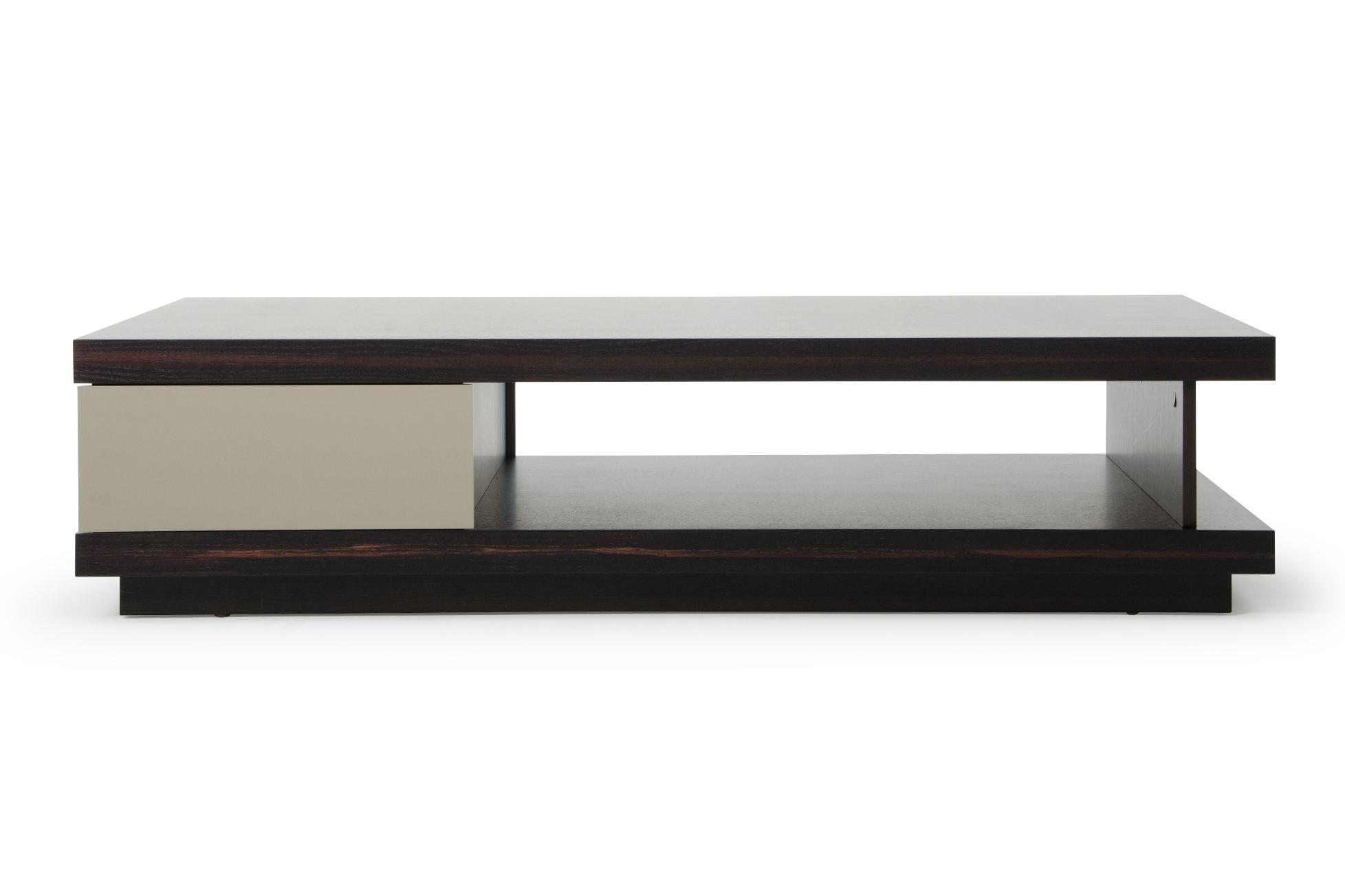 

    
Glossy Oak & Grey Coffee Table VIG A&X Caligari Modern Contemporary
