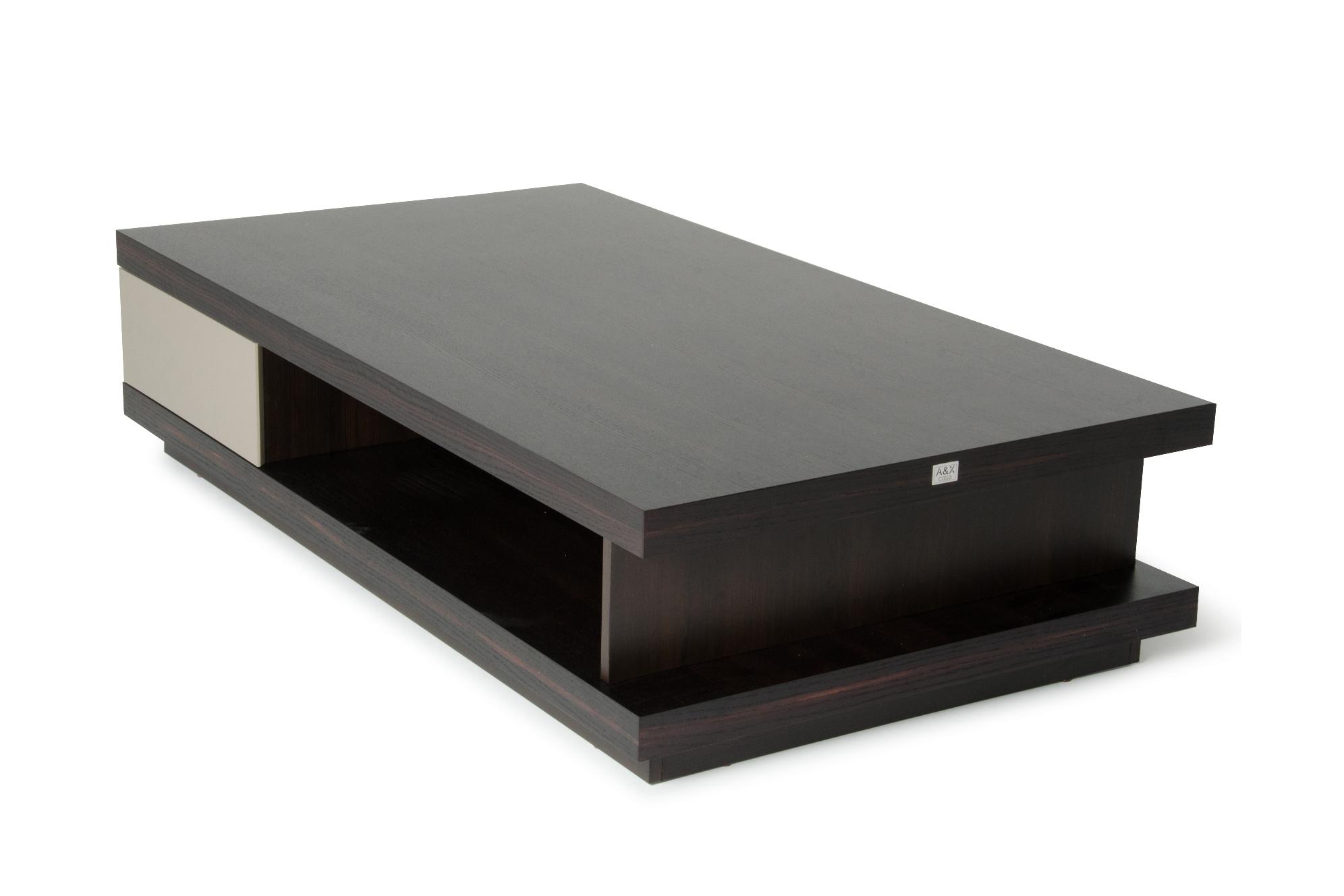 

    
VIG Furniture A&amp;X Caligari Coffee Table Gray/Brown VGUNAK922-160
