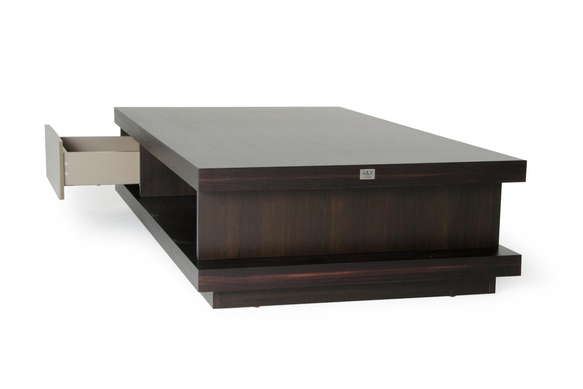 

                    
VIG Furniture A&amp;X Caligari Coffee Table Gray/Brown  Purchase 
