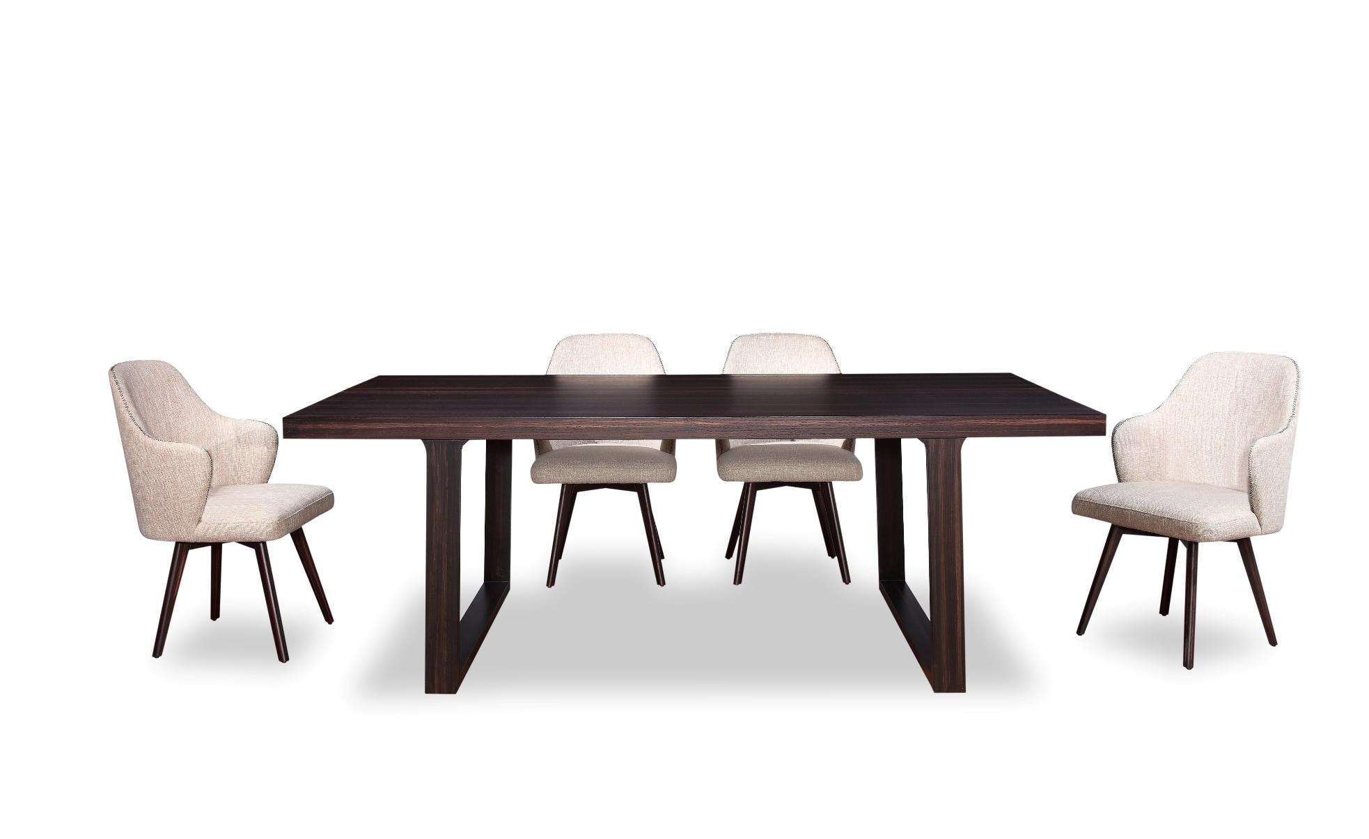 

    
Oak Veneer Rectangular Dining Table VIG A&X Caligari Modern Contemporary
