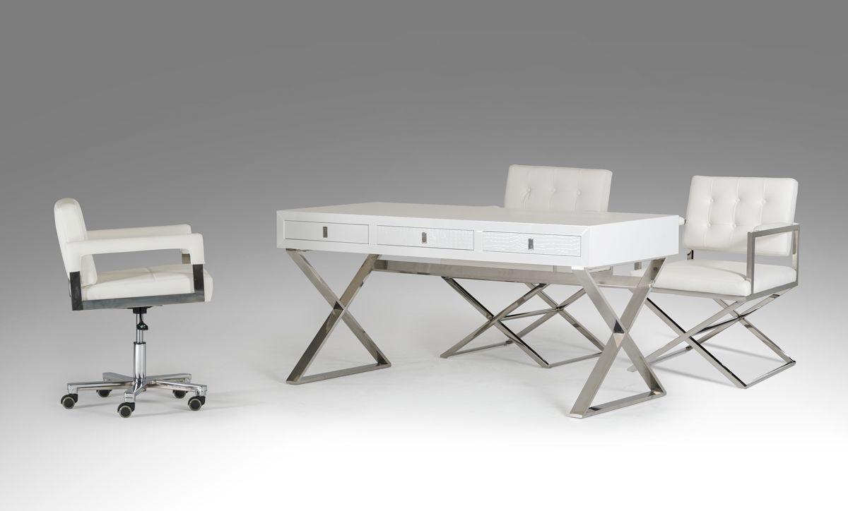 

    
VGUNAS706-150-WHT VIG Furniture Writing Desk
