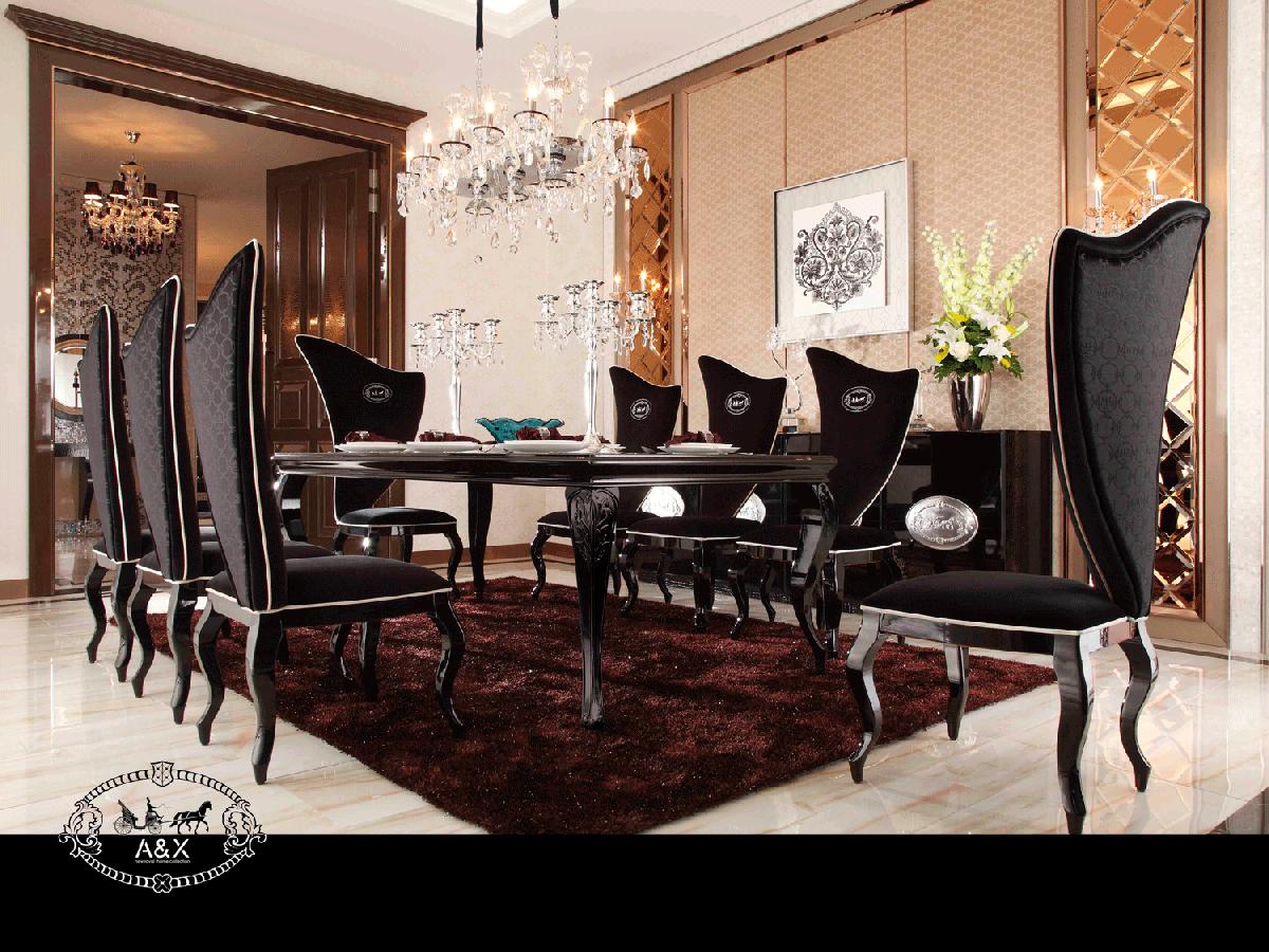 

                    
VIG Furniture A&amp;X Sovereign Dining Table Black  Purchase 
