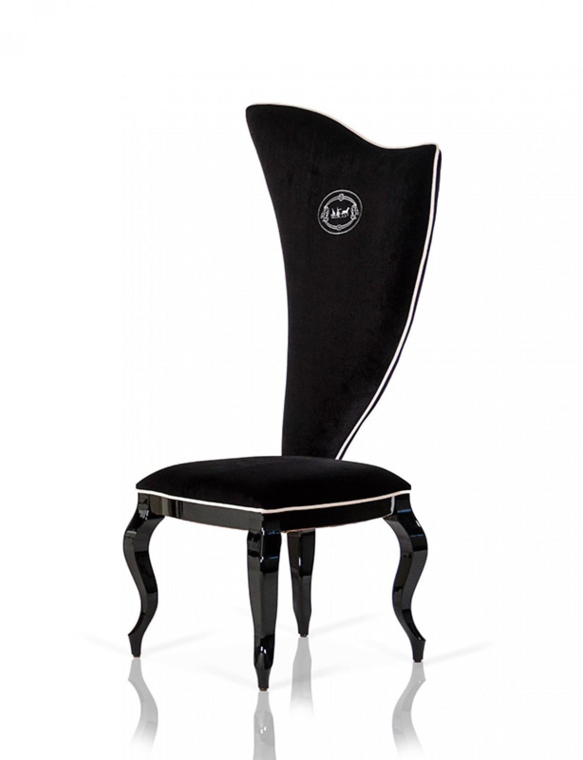 

    
Transitional Luxury  Black Fabric Chair by VIG A&X Sovereign
