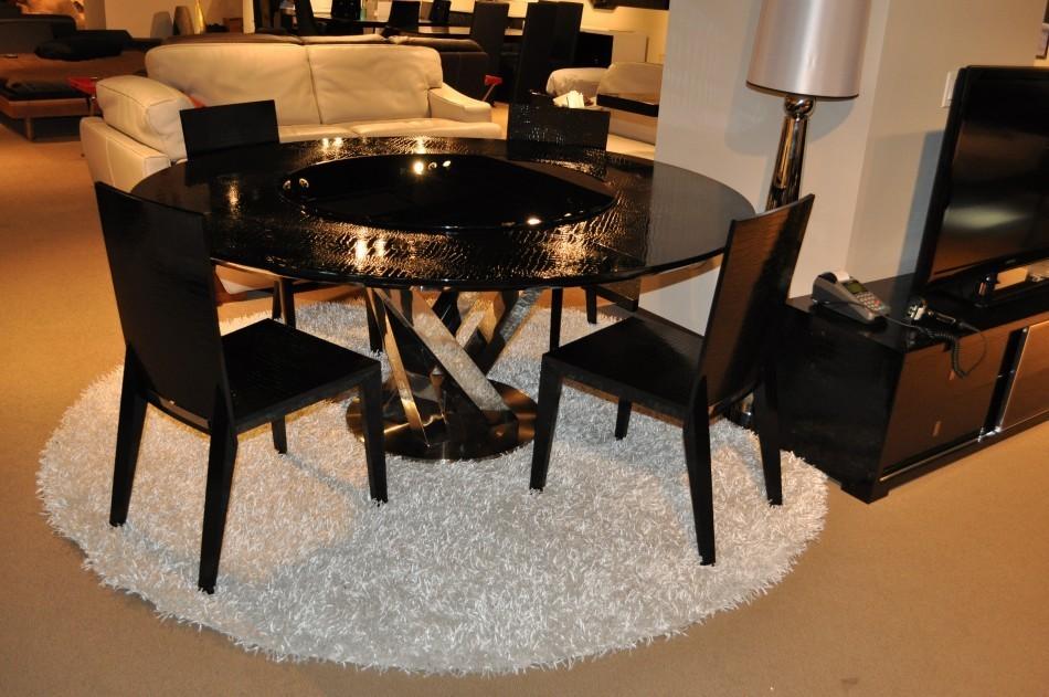 

    
VIG Furniture A&amp;X Spiral Dining Table Black VGUNAC833-180
