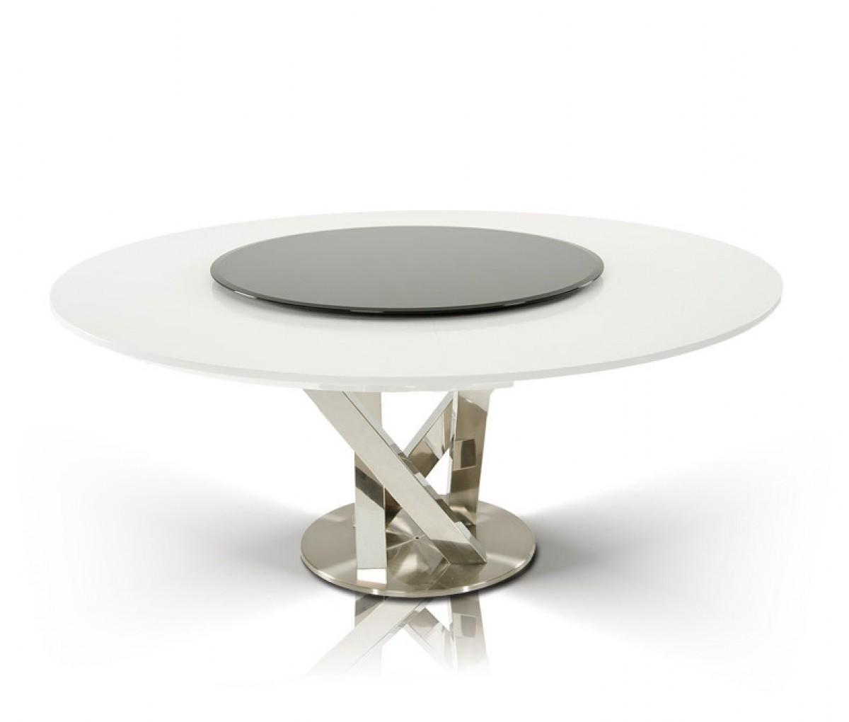 

    
VIG Furniture A&amp;X Spiral Dining Table White VGUNAC833-180-WHT
