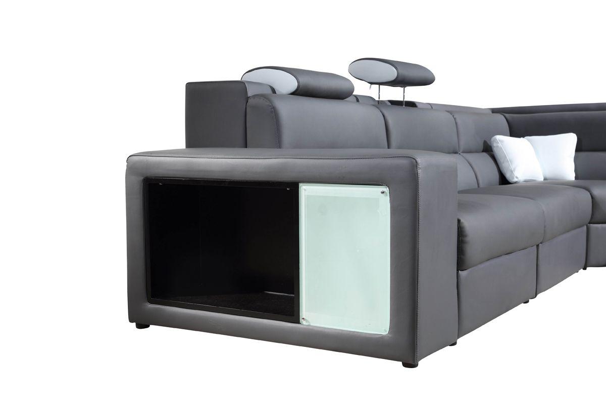 

    
VGEV5022-GR-BL VIG Furniture Sectional Sofa
