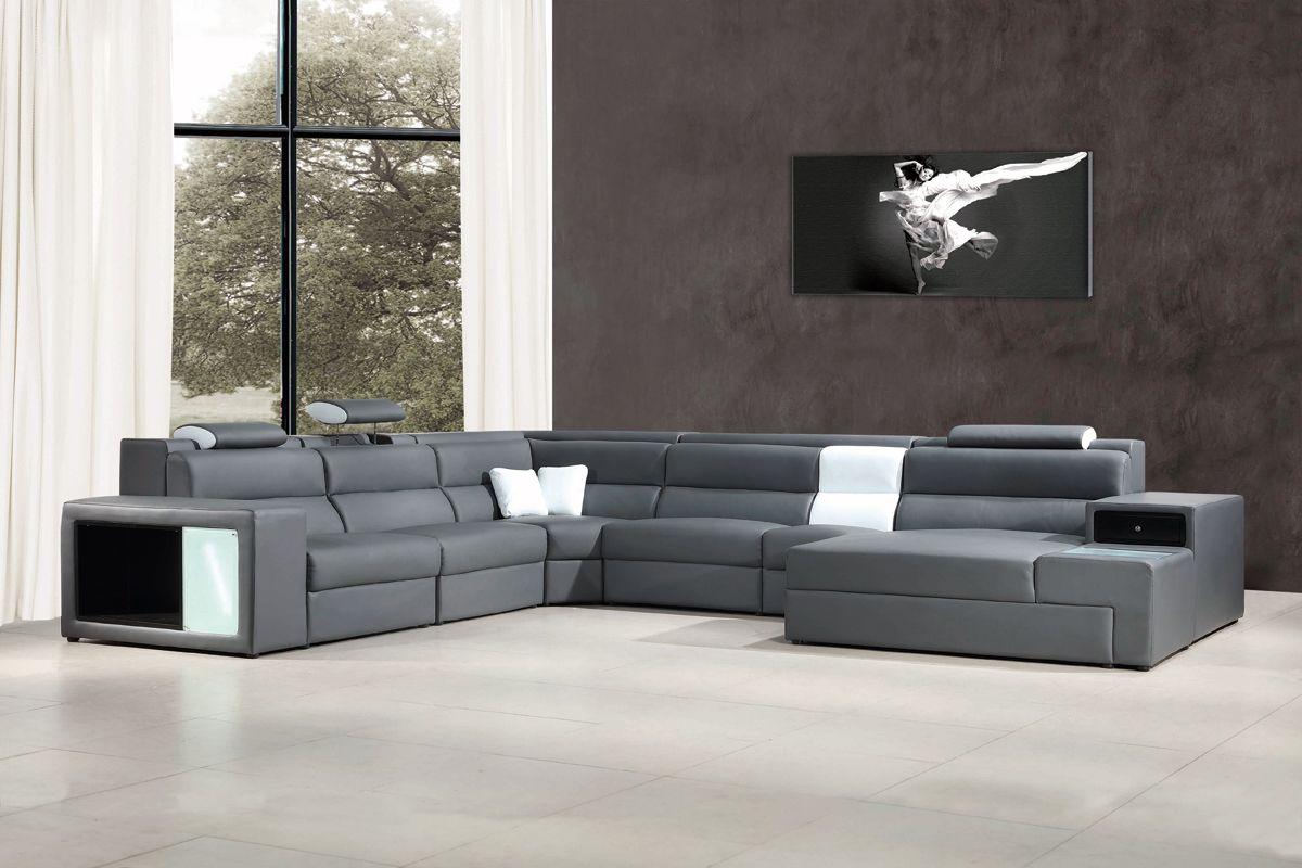 

    
VGEV5022-GR-BL Grey Bonded Leather RIGHT Sectional Sofa Divani Casa Polaris VIG Contemporary
