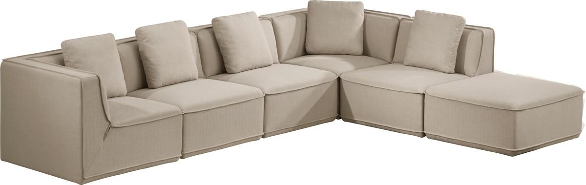 

    
VIG Furniture Divani Casa Artesia Sectional Sofa Set Beige VGMB-1701-BGE
