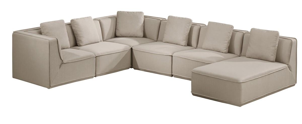 

    
Beige Fabric Modular Sectional Sofa & Ottoman VIG Divani Casa Artesia Modern
