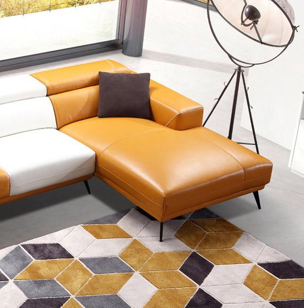 

    
VIG Furniture Divani Casa Bardem Sectional Sofa Orange/White VGYI-SP-E01-Sectional Sofa
