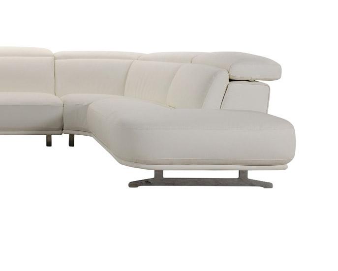 

    
VIG Furniture Divani Casa Benson Sectional Sofa White VGVI31696-WHT
