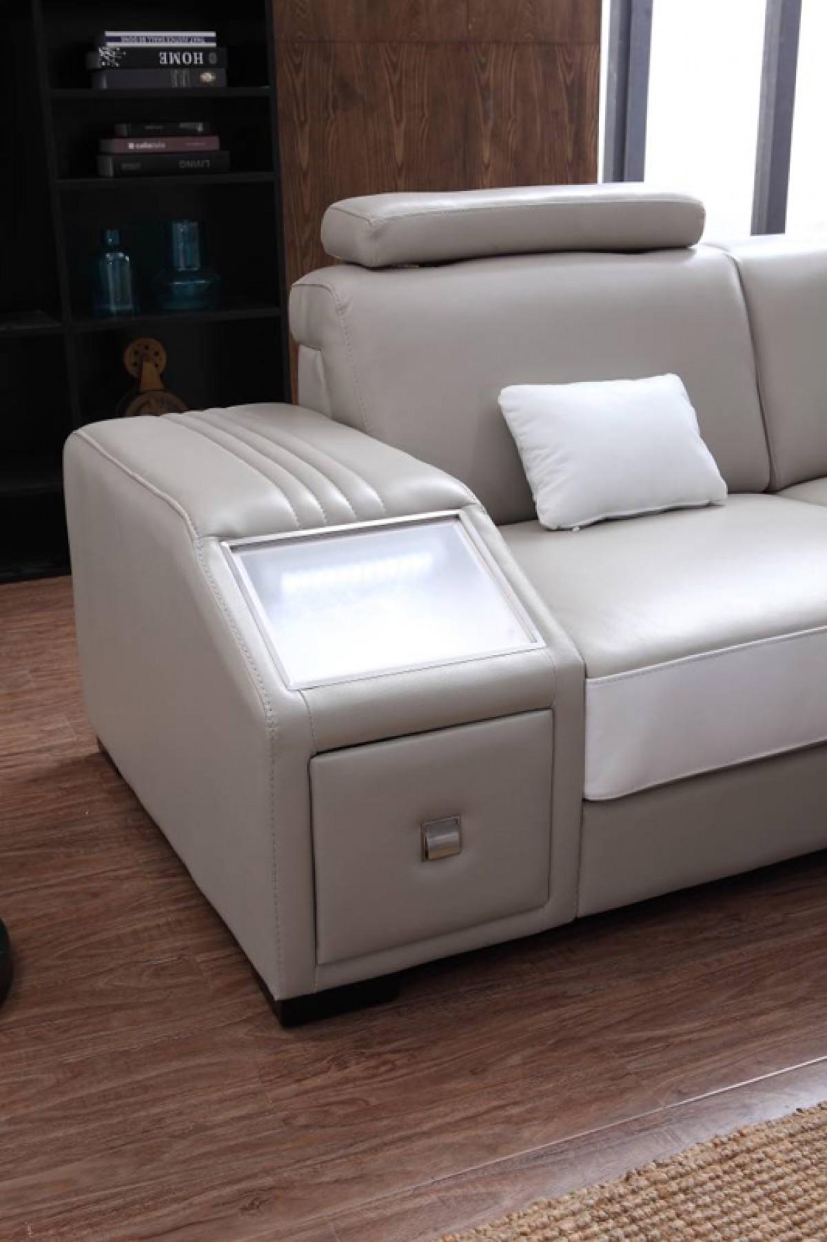 

    
VIG Furniture Divani Casa Charlie Sectional Sofa Set White/Light Gray VG2T-SP-0883-GRY-Sectional Sofa
