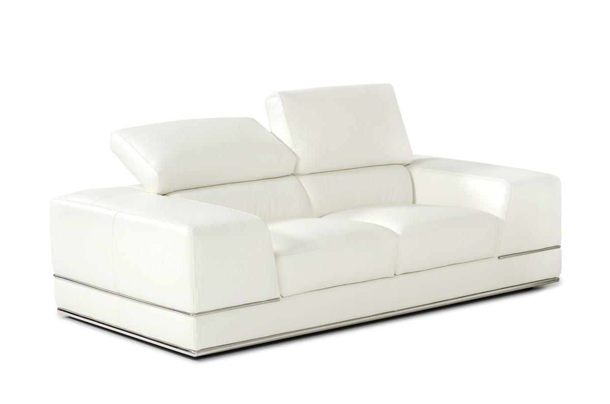 

                    
VIG Furniture Divani Casa Chrysanthemum Sofa Set White Genuine Leather Purchase 

