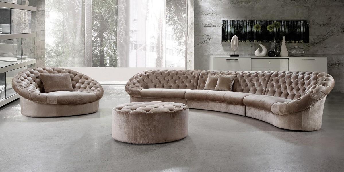 

    
VIG Divani Casa Cosmopolitan Luxury Beige Crystals Tufted Sectional Sofa Set 3Pc
